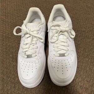 original white nike air force 1 sneakers